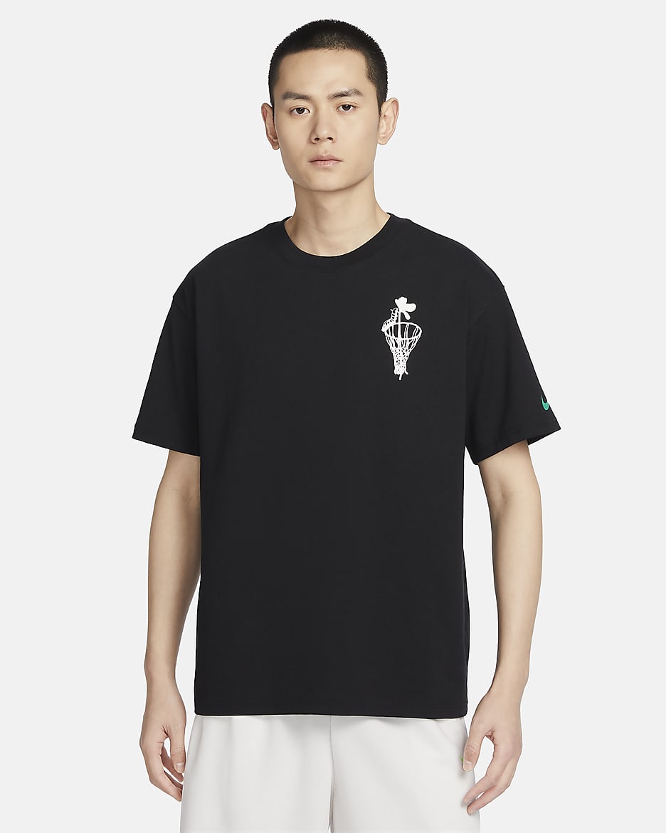 ★Nike★ Max90 Basketball T-Shirt M Black HJ3437010 HJ3437-0 Nike Max90 Basketball Tee – DTLR